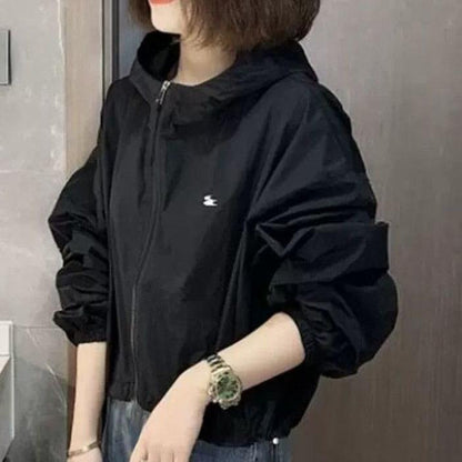 Damen Windbreaker-Jacke Leicht Atmungsaktiv Norvielle - Norvielle