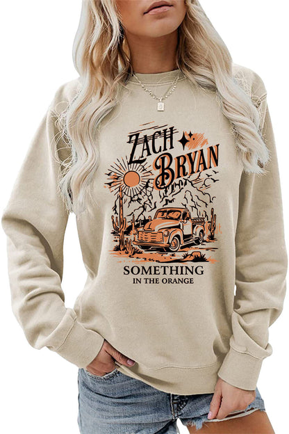Damen Sweatshirt Vintage Truck Design Norvielle