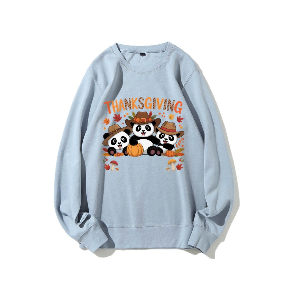 Damen Sweatshirt Lustiges Tierdesign Herbstlich