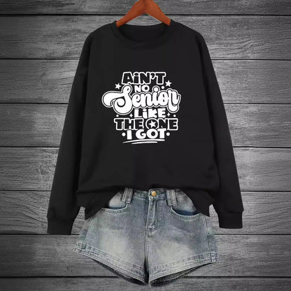 Damen Sweatshirt Lässiges Spruchdesign Norvielle