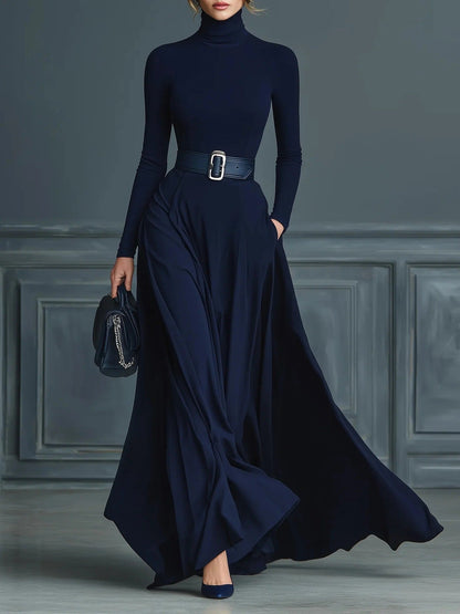 Damen Maxi Robe Chic