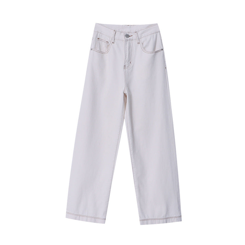 Damen High-Waist Jeans Weite Bein Nachhaltig