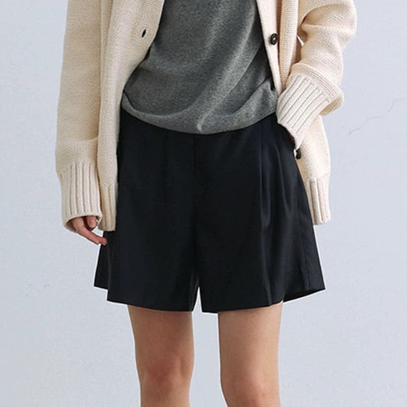 Damen Hotpants Hochbund Praktische Taschen Norvielle