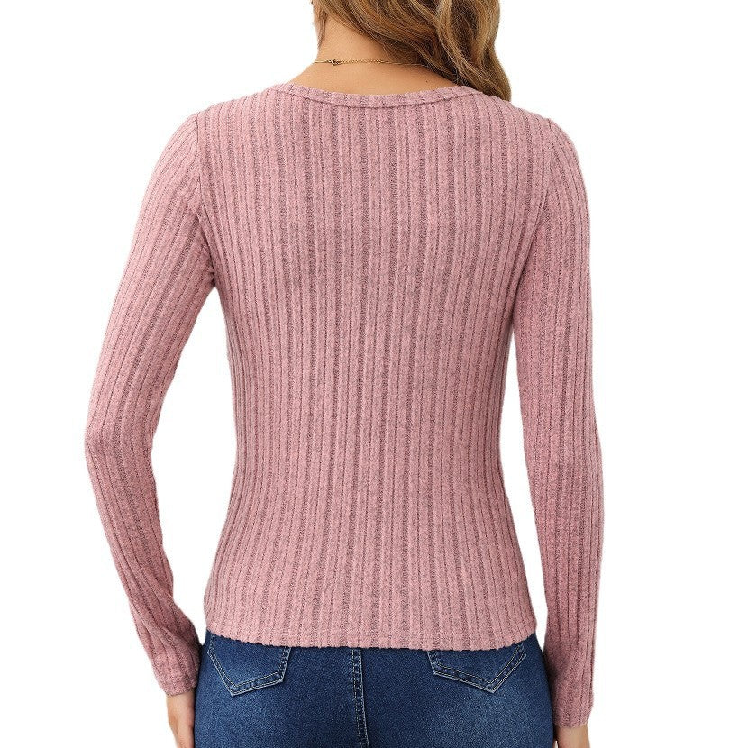Damen Strickjacke Rippdesign Norvielle