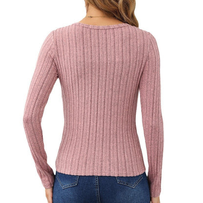 Damen Strickjacke Rippdesign Norvielle