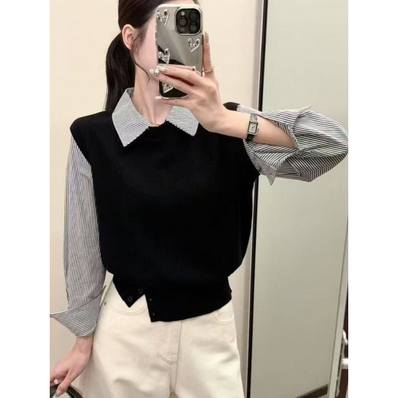Damen Pullover Lässig Strukturiert Norvielle