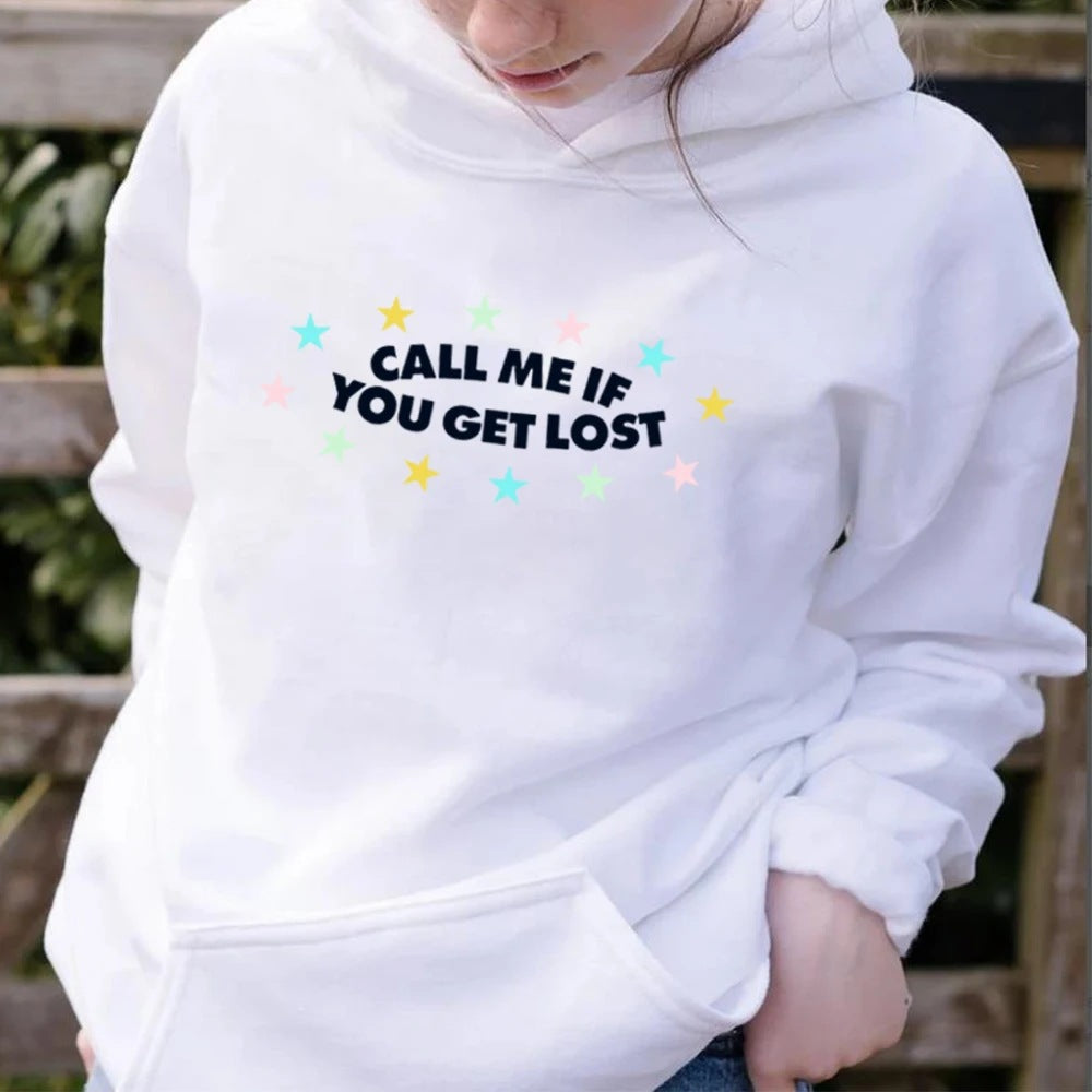 Damen Kapuzenpullover Lässig Mit Aufdruck Norvielle