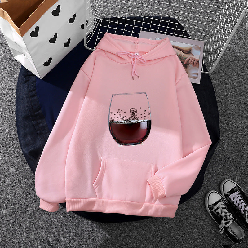 Damen Hoodie Glasdesign Norvielle