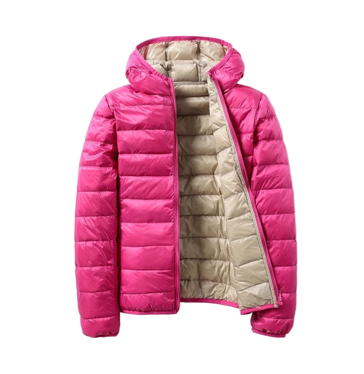 Damen Übergangsjacke Mit Kapuze