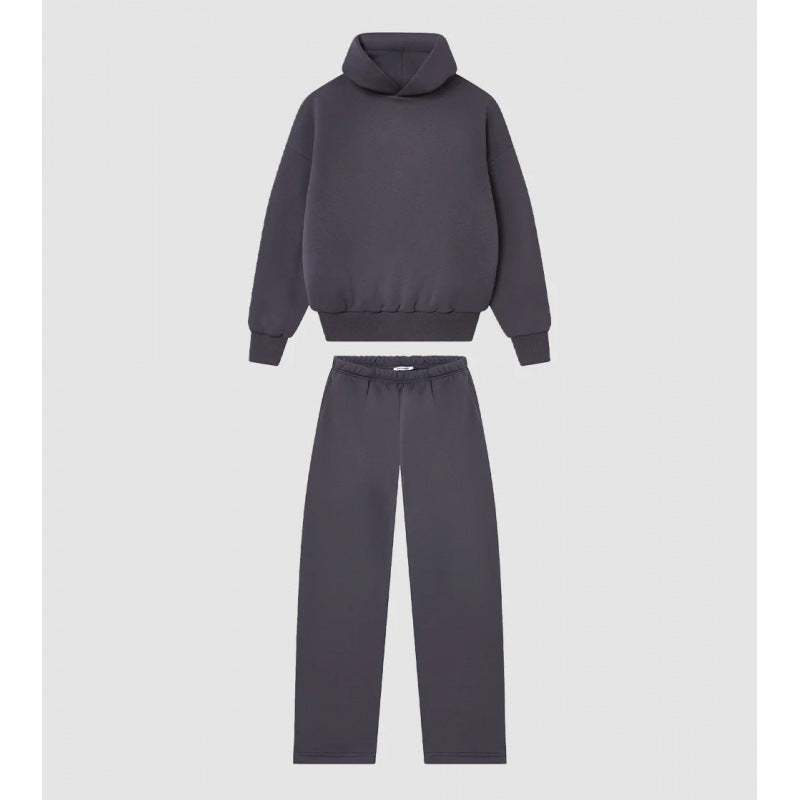Damen Sweatshirt-Hose-Set Hochkragen Lässig Norvielle
