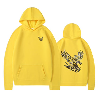 Damen Kapuzenpullover Adlerdesign Weich Norvielle