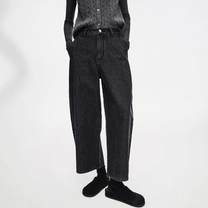 Damen Highwaist Jeans Weit Norvielle