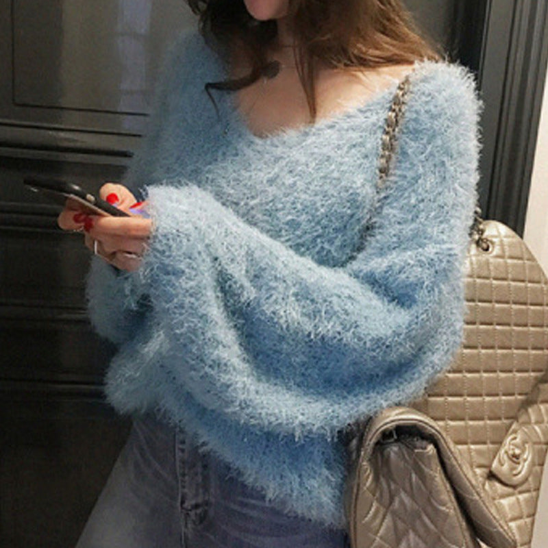 Damen Flauschpulli Norvielle Weich