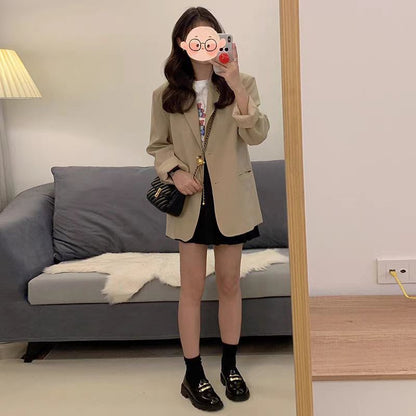 Damen Oversized Blazer Elegant Norvielle