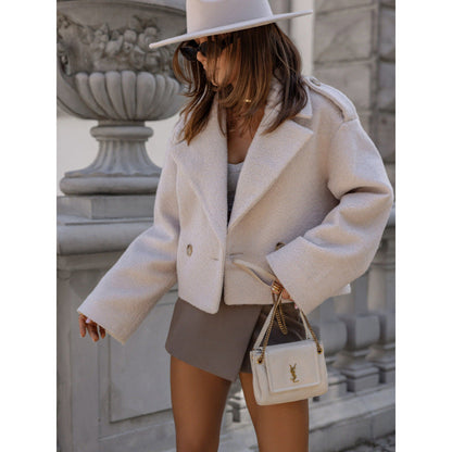 Damen Oversized Wolljacke Norvielle → Damen Wolljacke Oversized