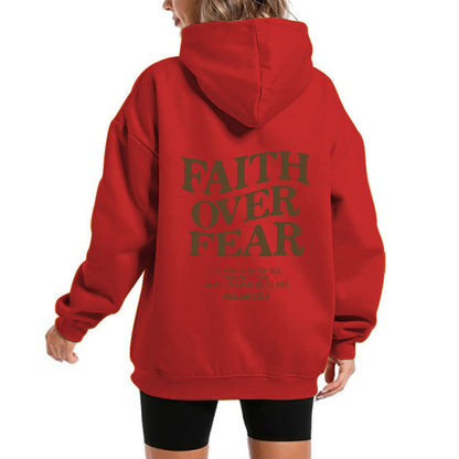 Damen Kapuzensweater Bequem Motivierender Schriftzug Norvielle