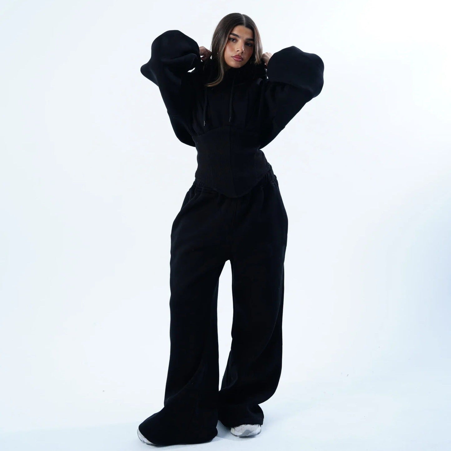 Damen Oversized Hoodie Norvielle Weich