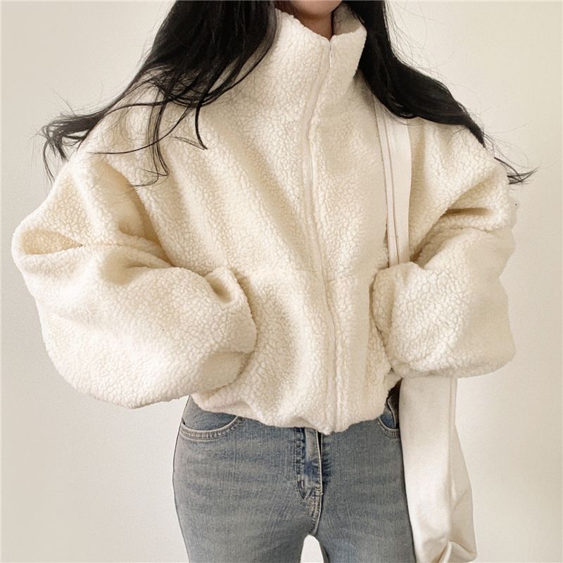 Damen Oversized Fleecejacke Norvielle - Norvielle