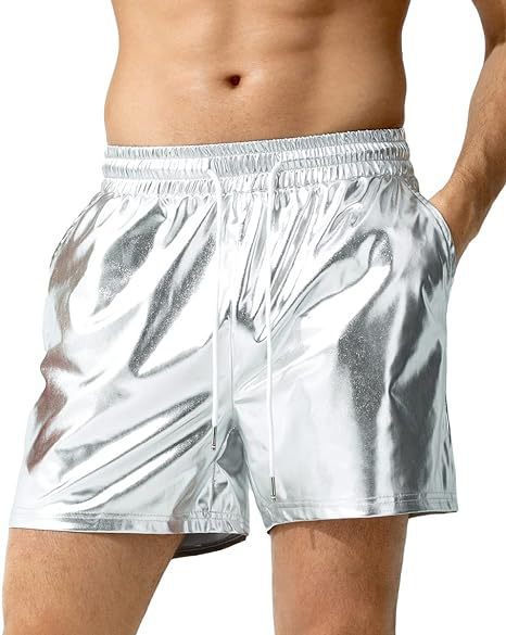 Norvielle Damen Shorts Glänzend