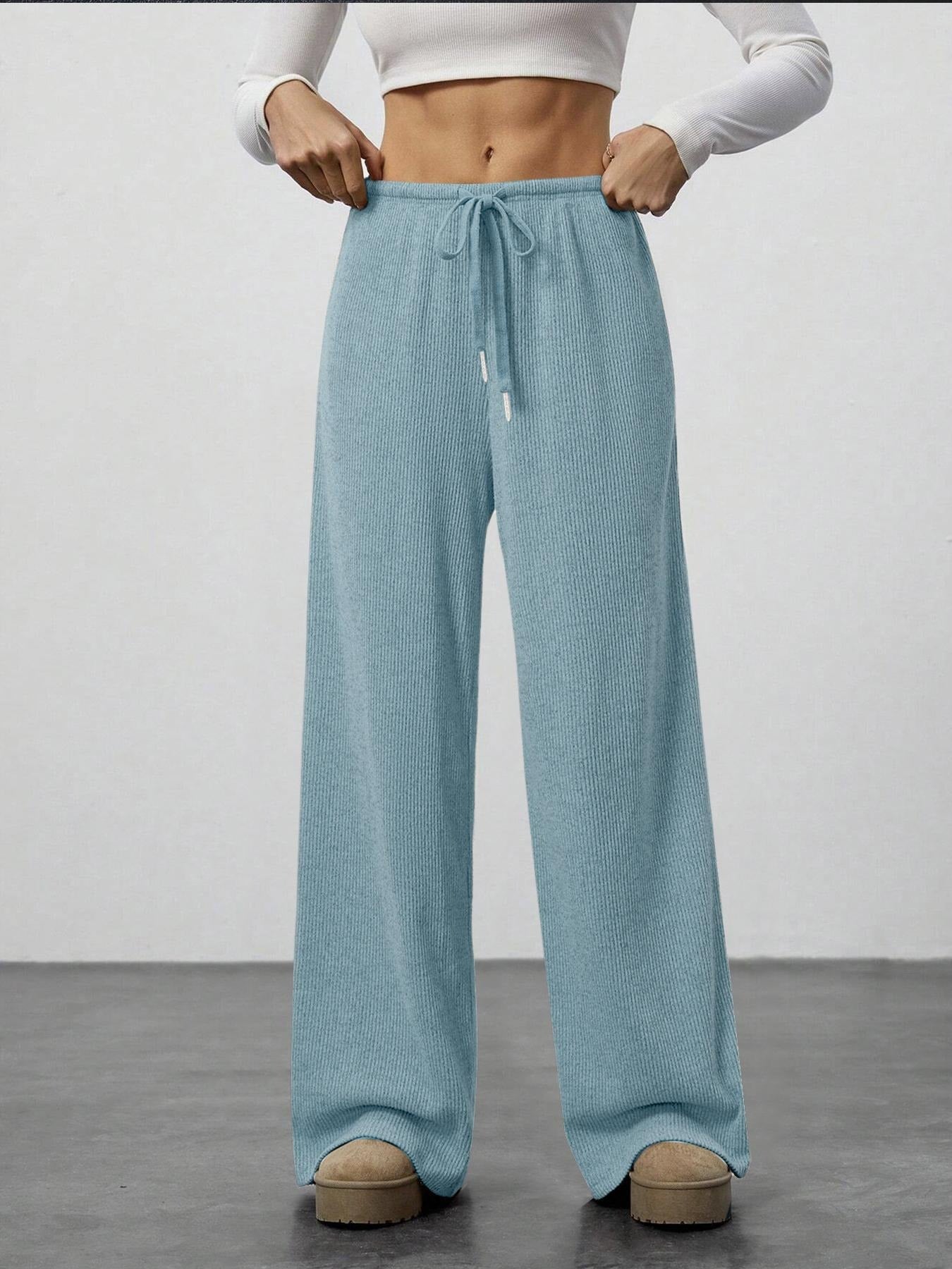 Damen weite Strickhose Norvielle