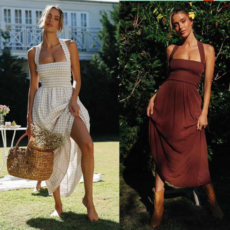 Damen Maxikleid Boho Stil Norvielle