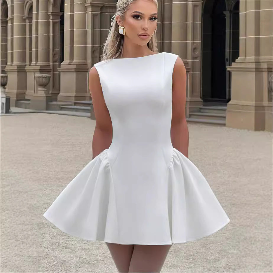 Damen A-Linien Kleid Elegante Silhouette Norvielle - Norvielle
