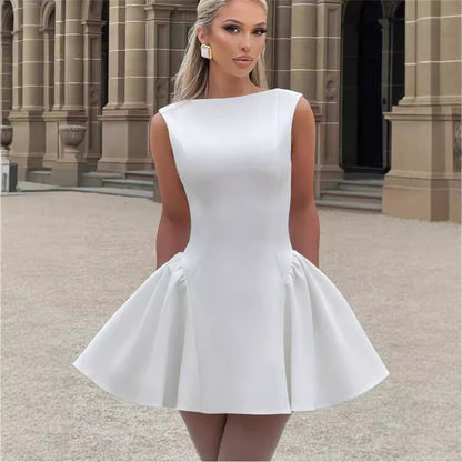 Damen A-Linien Kleid Elegante Silhouette Norvielle - Norvielle
