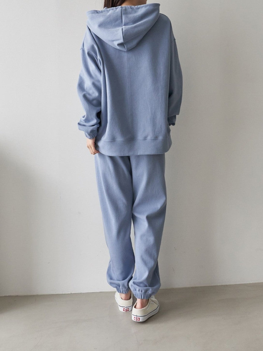 Damen Hoodie Jogginghose Set Weiches Baumwoll Norvielle