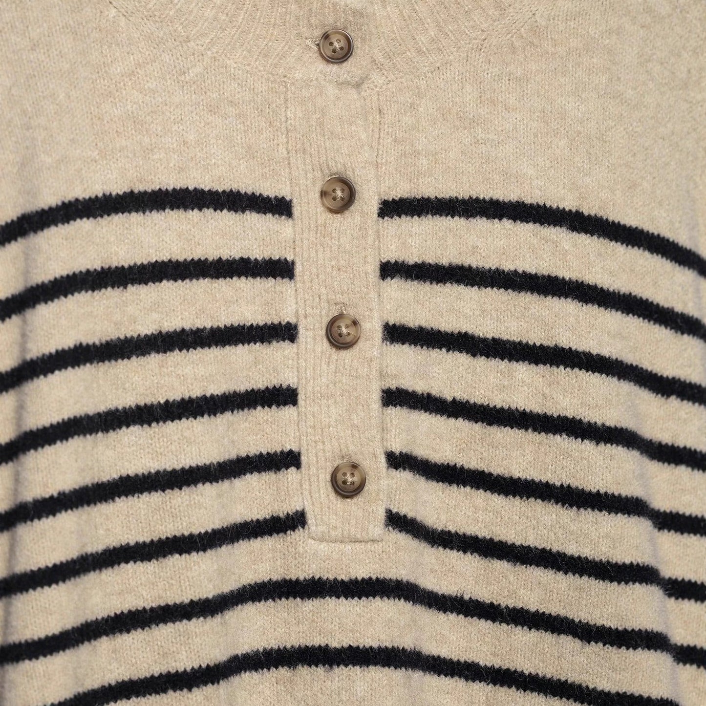 Damen Strickpullover Gestreift Norvielle