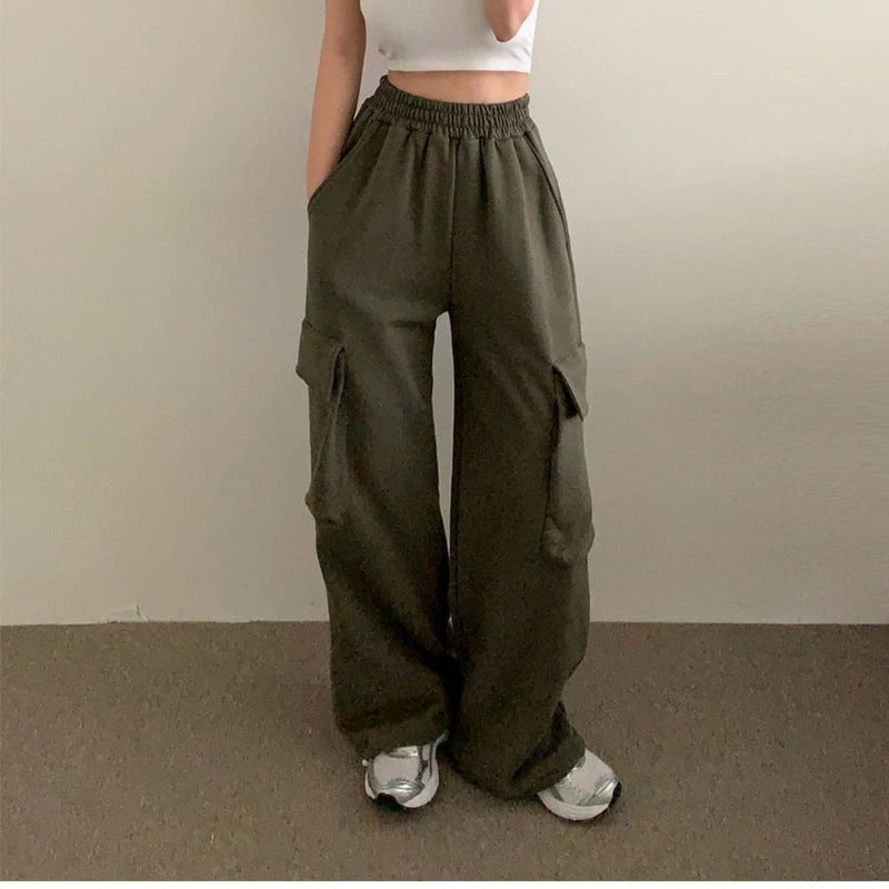 Damen Freizeithose Große Taschen Norvielle