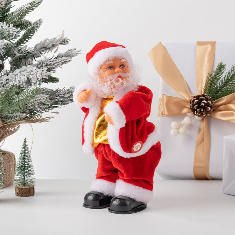 Weihnachtsmann Dekoration Tanzend Festlich wird zu:
Tanzender