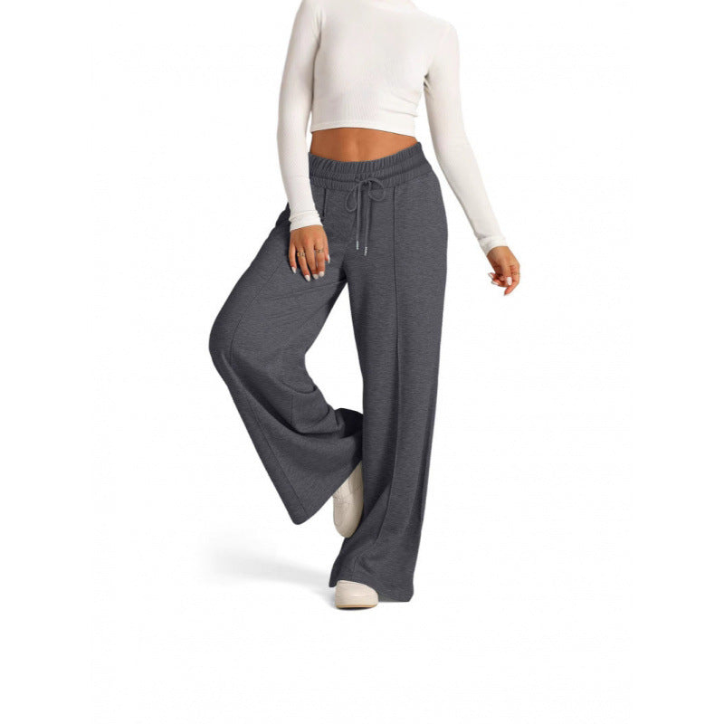 Damen Jogginghose Elastischer Bund Seitentaschen Norvielle