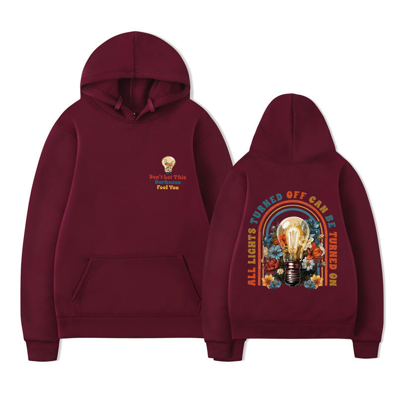 Damen Kapuzenpullover Bunt Entspannter Sitz