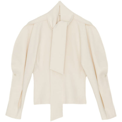 Damen Oversize-Jacke Hohler Kragen Modern Norvielle