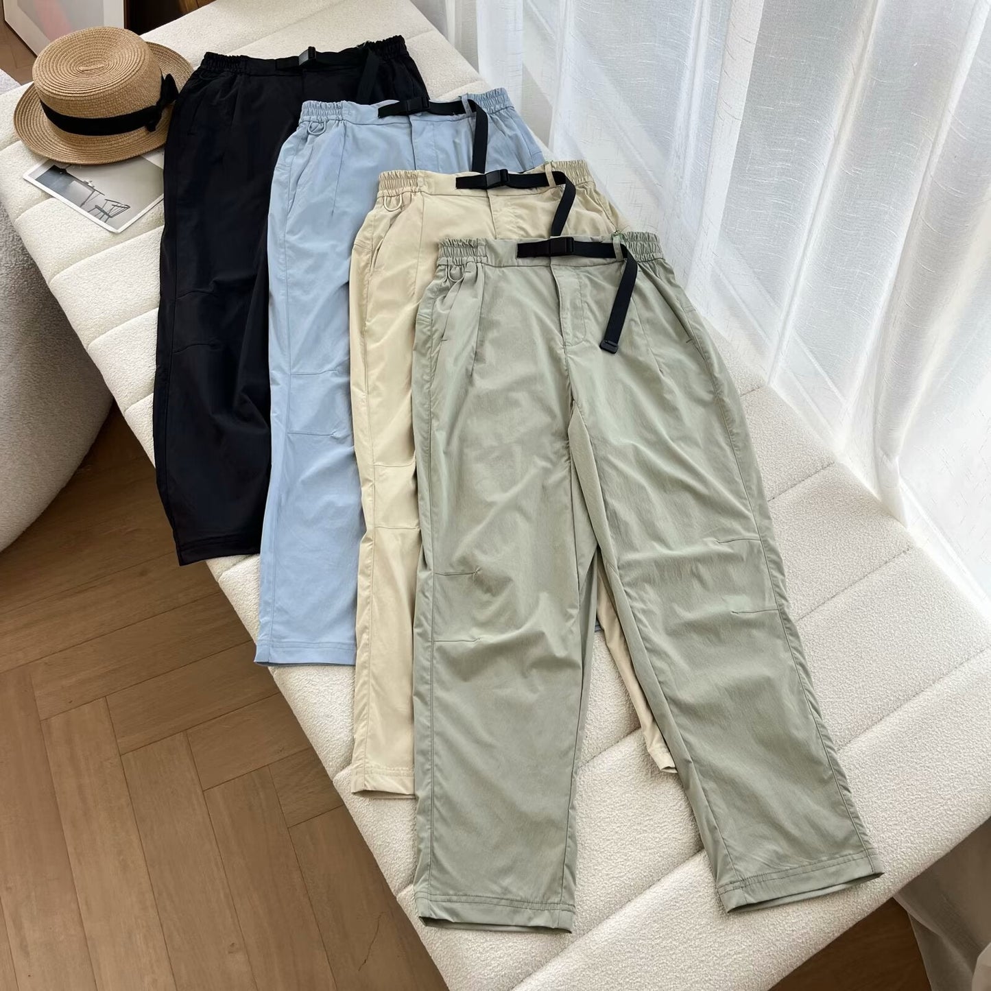 Damen Freizeithose Verstellbarer Bund Norvielle