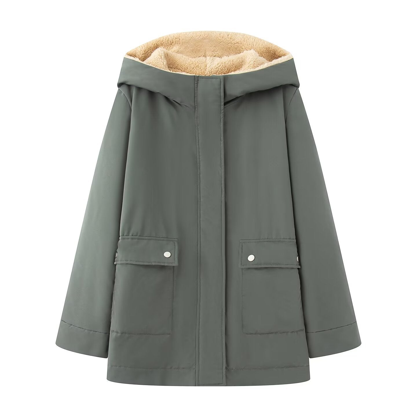 Damen Steppjacke Kuscheliges Futter Praktische Taschen Norvielle
