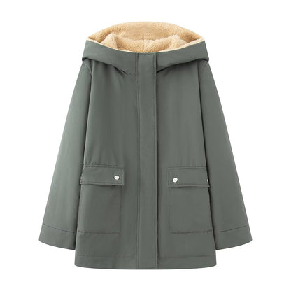 Damen Steppjacke Kuscheliges Futter Praktische Taschen Norvielle