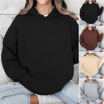 Damen Kapuzenpullover Bequem Hochwertig Norvielle - Norvielle