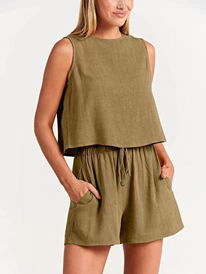 Damen Freizeitset Elastischer Bund Norvielle