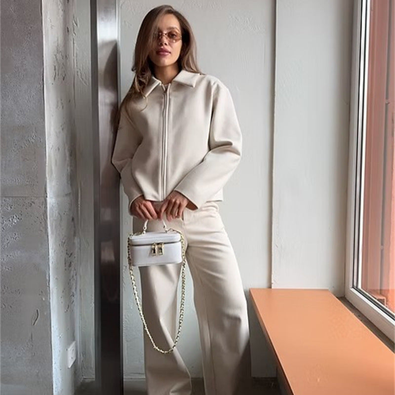 Damen Blouson Moderner Schnitt Norvielle