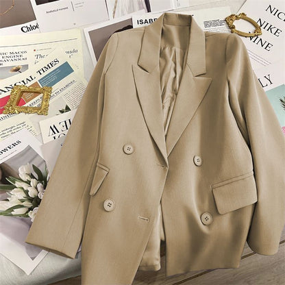Damen Blazer Zweireihig Elegant Norvielle