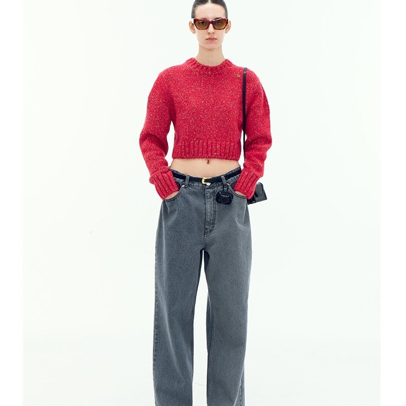 Damen Kurzarm Pullover Norvielle - Norvielle