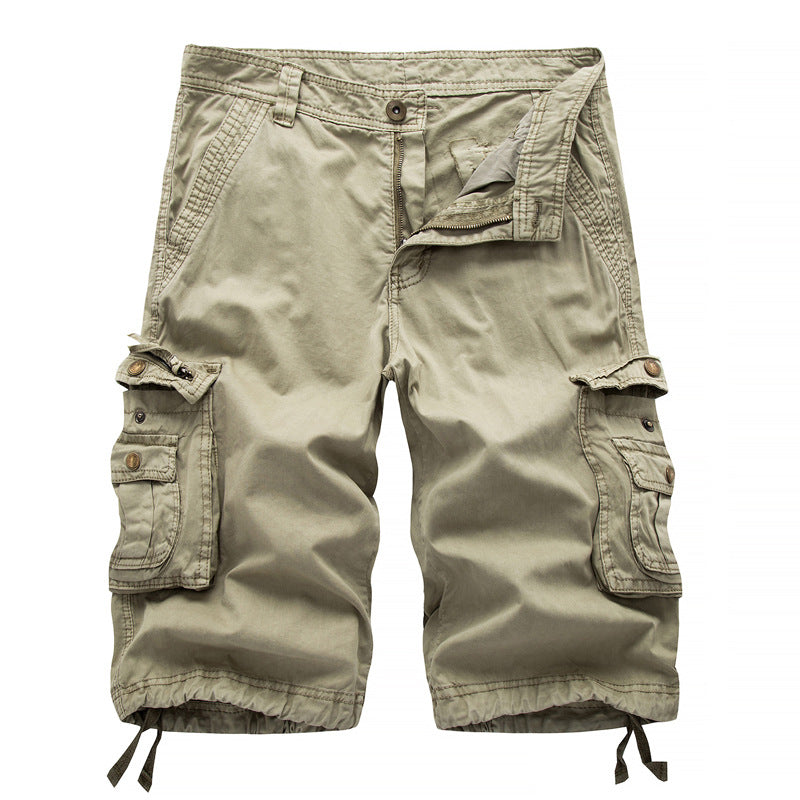 Herren Cargo-Shorts Multi-Taschen Norvielle