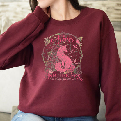 Damen Sweatshirt Tiermotiv Baumwolle Grau