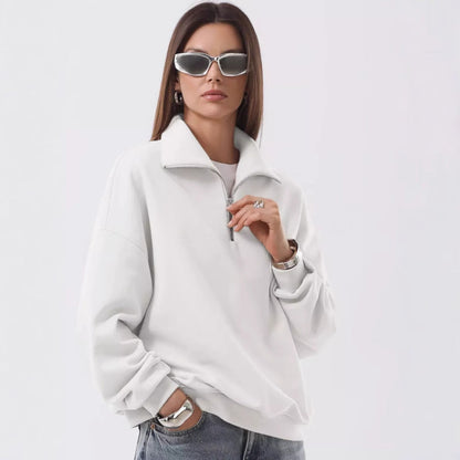 Damen Stehkragenpullover Norvielle Gemütlich