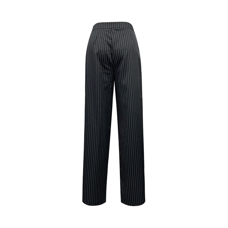 Damen Hochbundhose Gestreift Norvielle