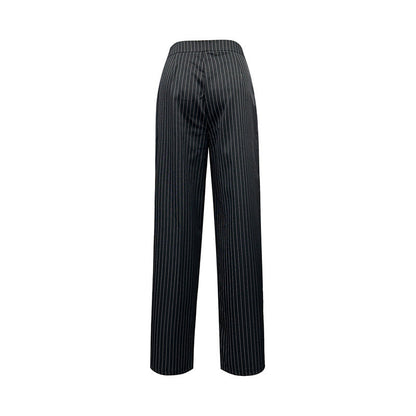 Damen Hochbundhose Gestreift Norvielle