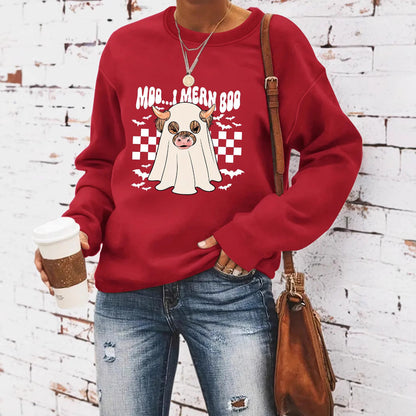 Damen Sweatshirt Halloween-Design Norvielle