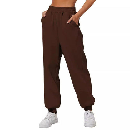 Damen Jogginghose Elastischer Bund Eingrifftaschen Norvielle