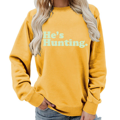 Damen Sweatshirt Lässiger Schnitt Moderner Schriftzug Norvielle